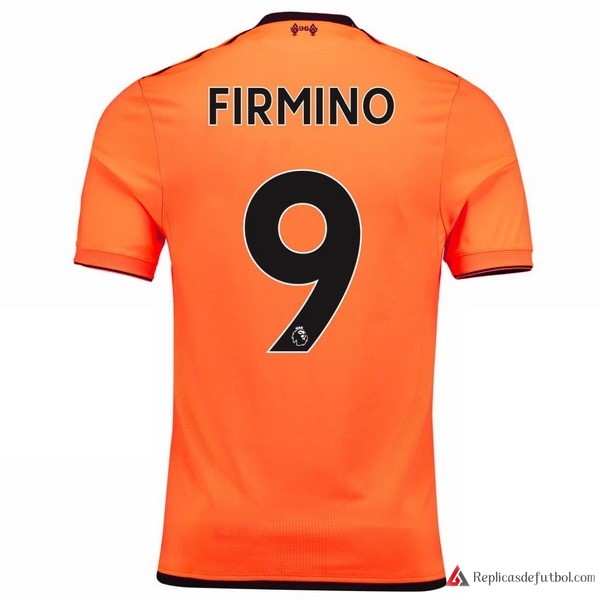 Camiseta Liverpool Tercera equipación Firmino 2017-2018